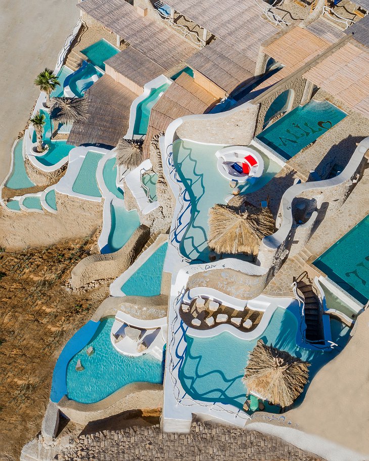 Calilo Retreat's Uniquely Shaped Pools And Private Terraces
