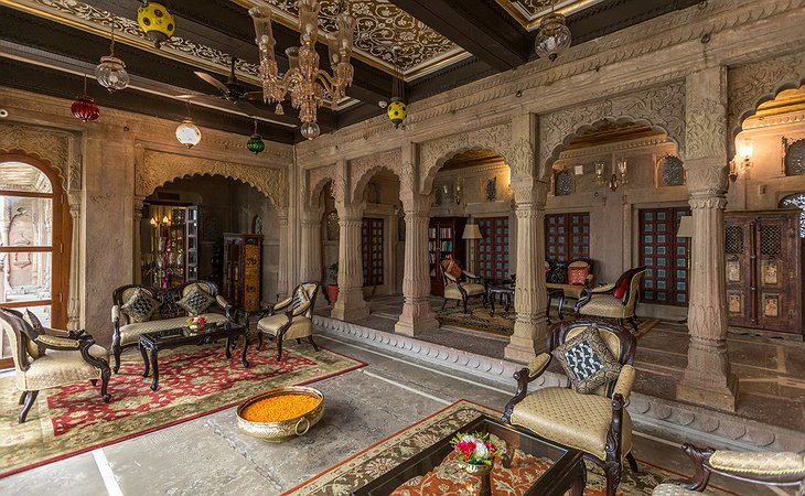 Brijrama Palace's Rich Interior