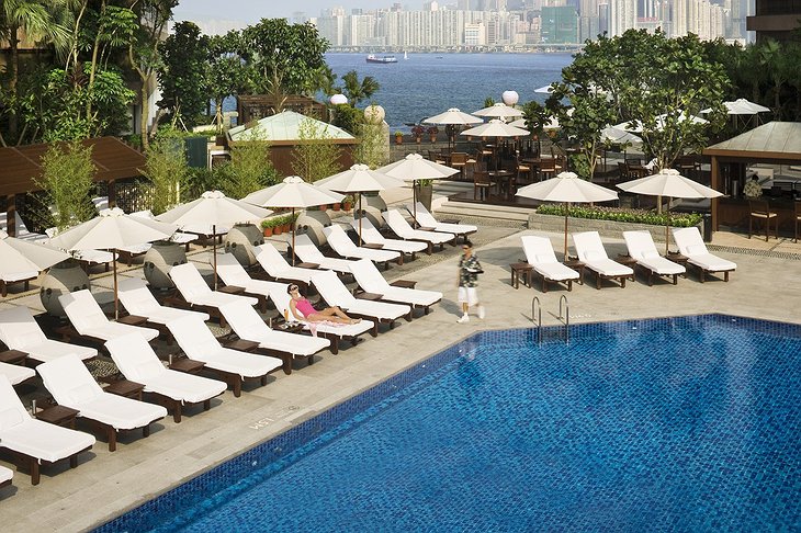 InterContinental Hong Kong swimming pool