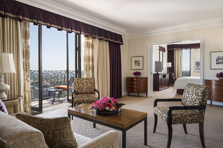 Beverly Wilshire Hotel Suite with Balcony