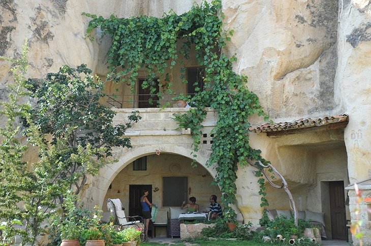 cave hotel and garden