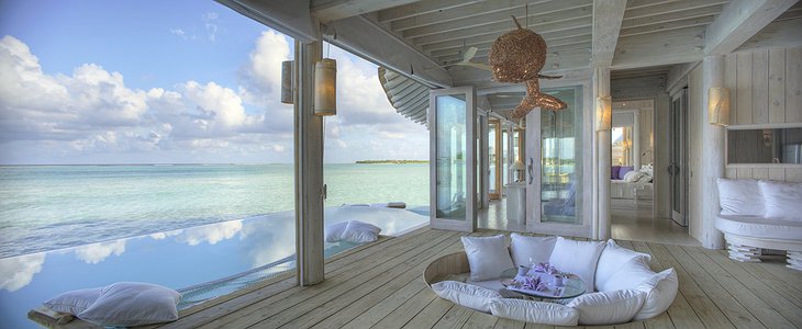Soneva Jani Maldives villa terrace with pool