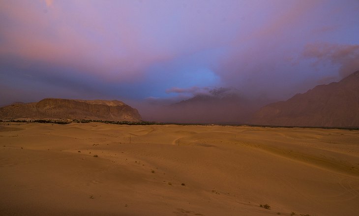 Cold Desert Sand Dunes In Pakistan