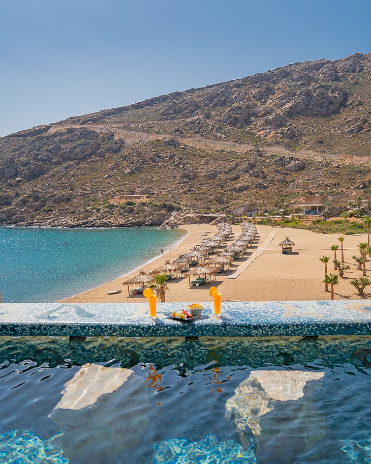 Calilo Pool Panorama On The Aegean Sea