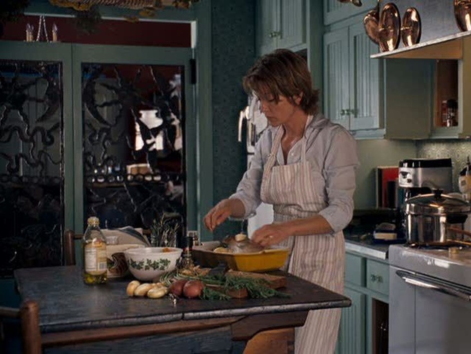 The Inn at Rodanthe kitchen with Diane Lane