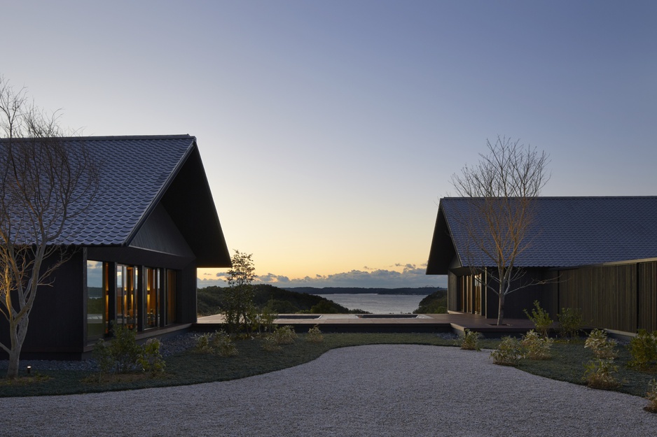 Amanemu hotel main reception building exterior