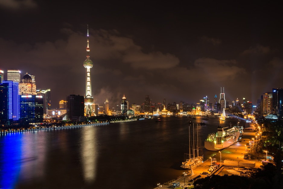 Shanghai at night