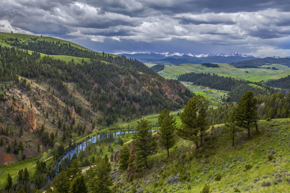 The Rock Creek Valley in Spring