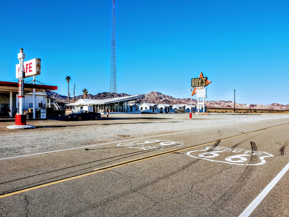 Roy's Motel & Cafe on Route 66