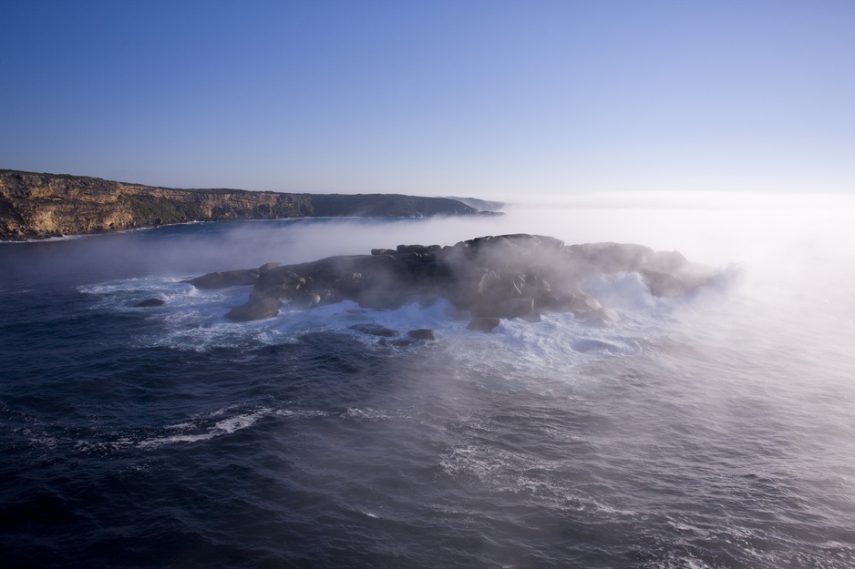 Rocks in the sea at Kangaroo Island