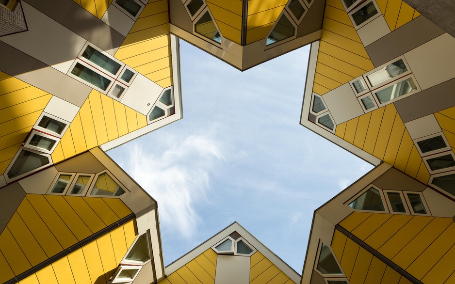 The Cube House in Rotterdam