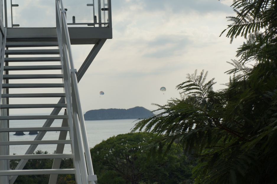 Stairs of El Faro Beach Hotel