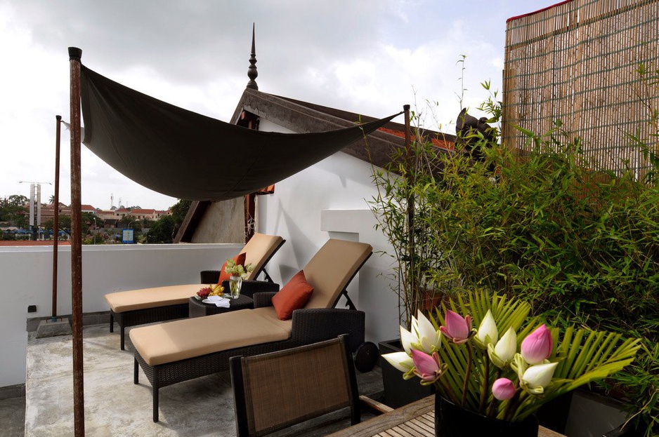 Hotel Be Angkor rooftop terrace