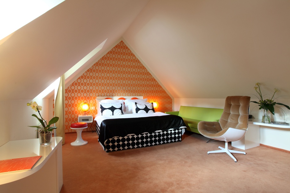 LH Vintage Design Hotel Sax Attic Room