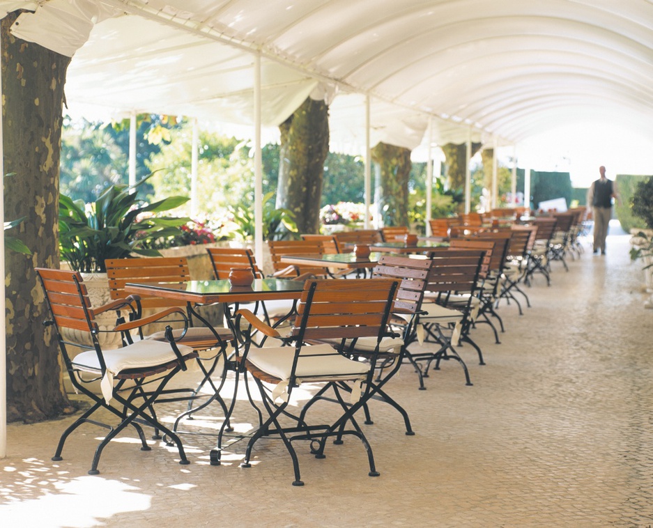 Sintra Castle Hotel terrace