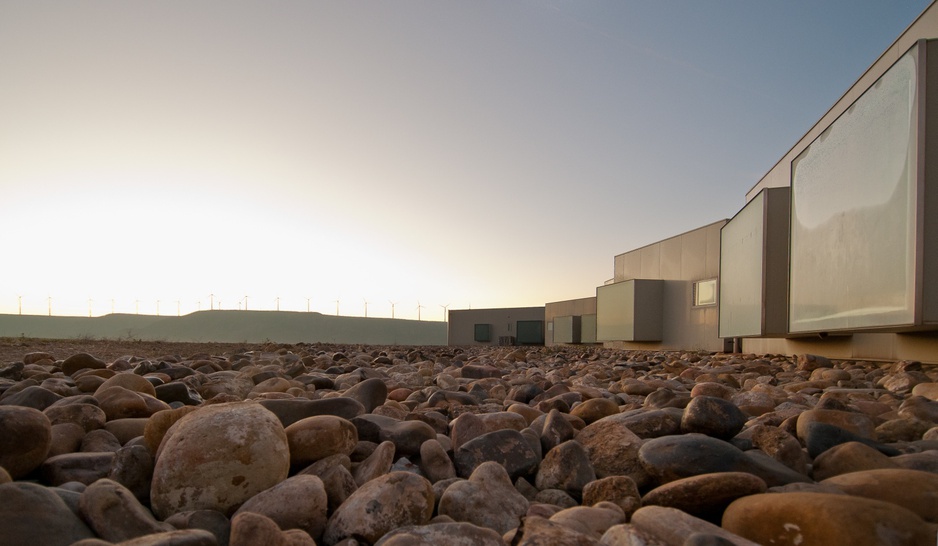 Rocks and Hotel Aire de Bardenas