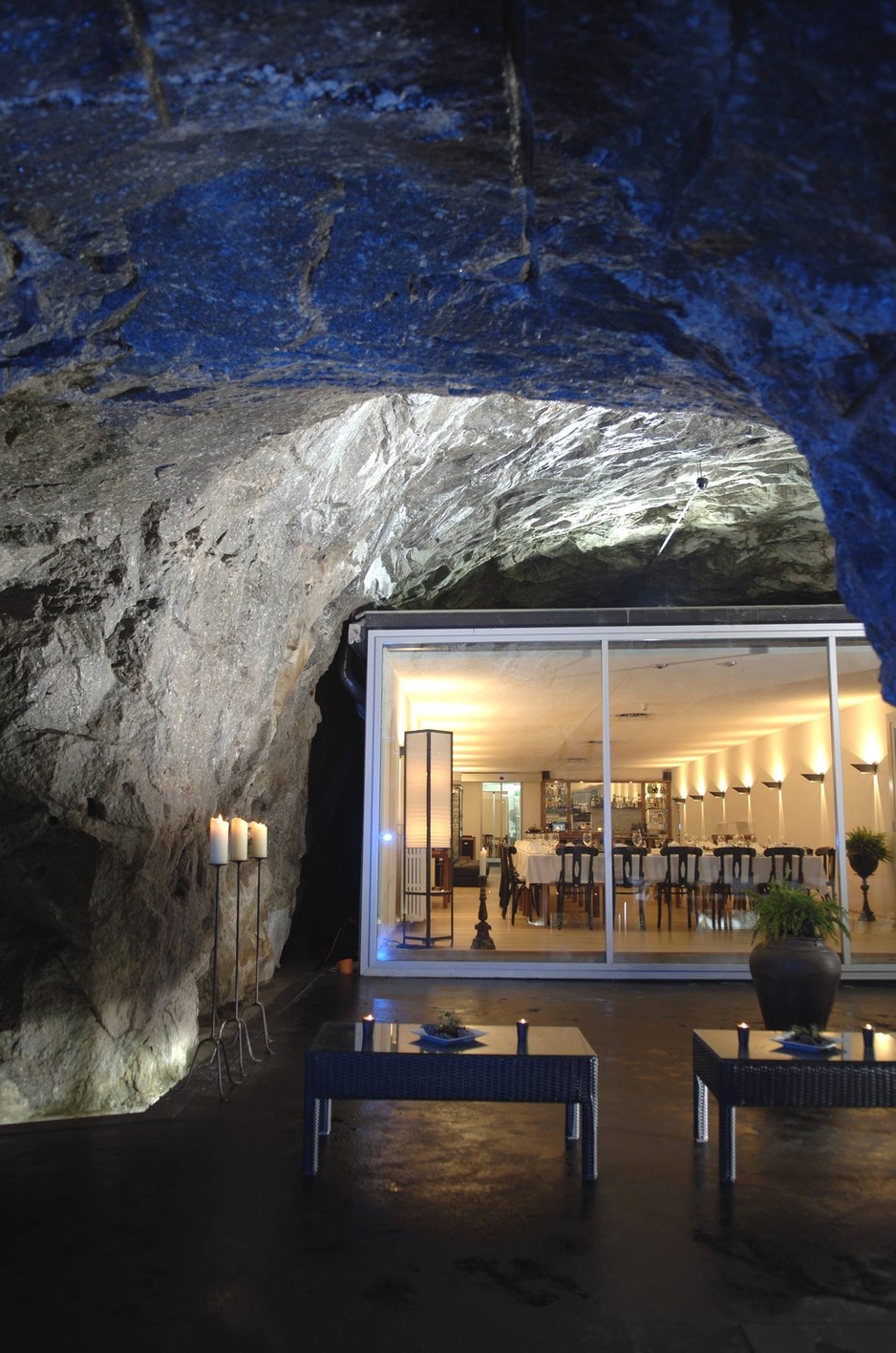 Hotel La Claustra dining room