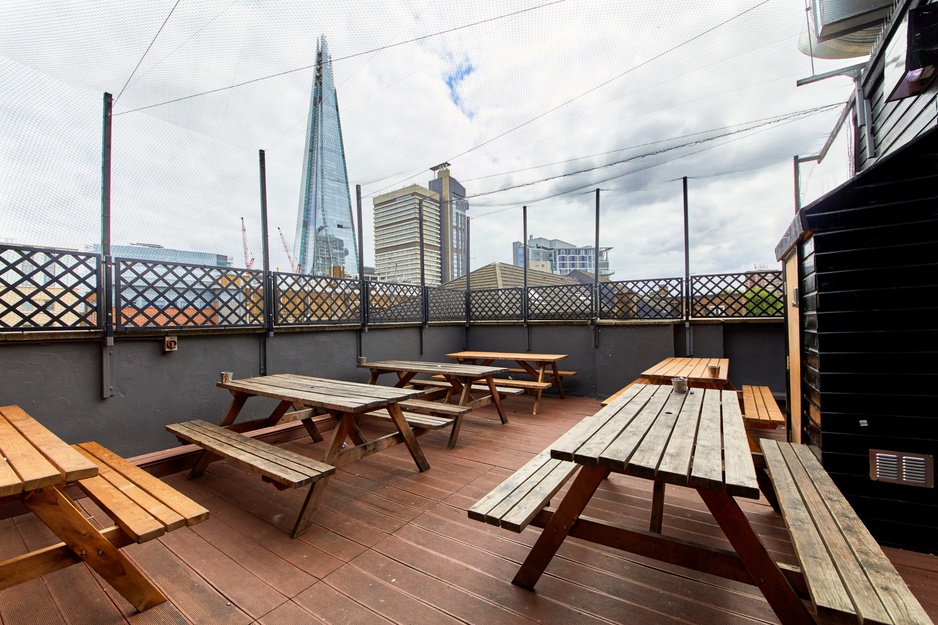 St. Christopher's Inn in London Bridge Rooftop Terrace