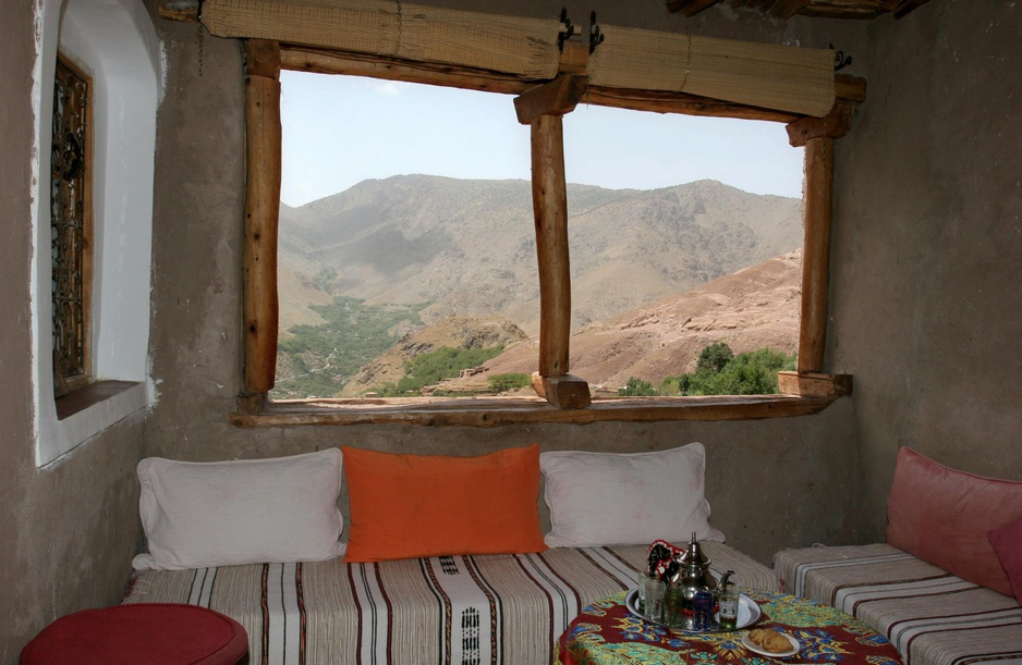 Douar Samra windows to the Atlas Mountains