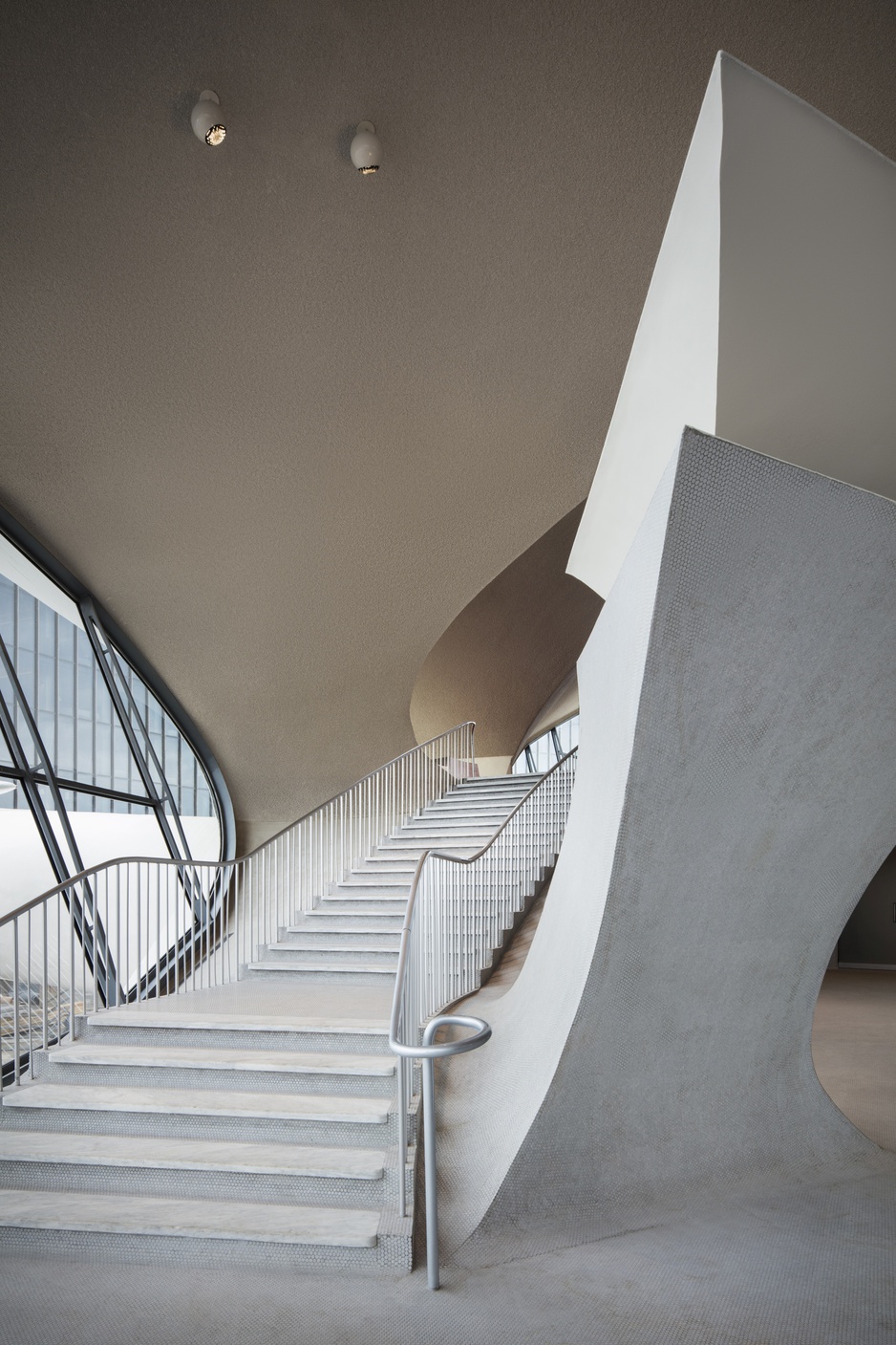 TWA Hotel Design Staircase