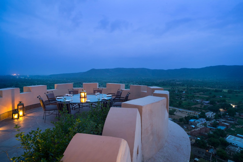 Alila Fort Bishangarh Tower Balcony