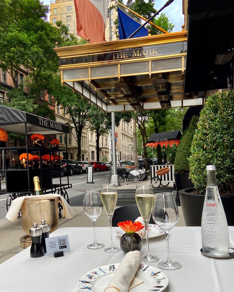 The Mark New York Hotel Restaurant Outdoor Dining