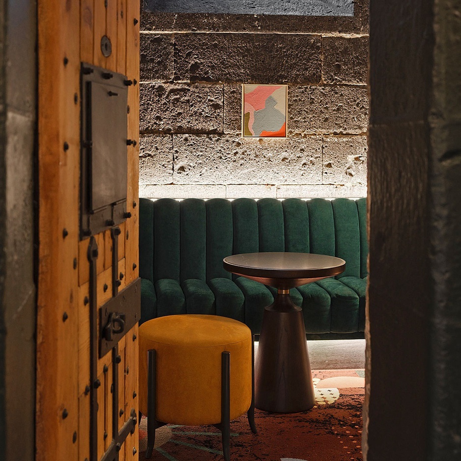 The Interlude Hotel at Pentridge Olivine Wine Bar Entrance