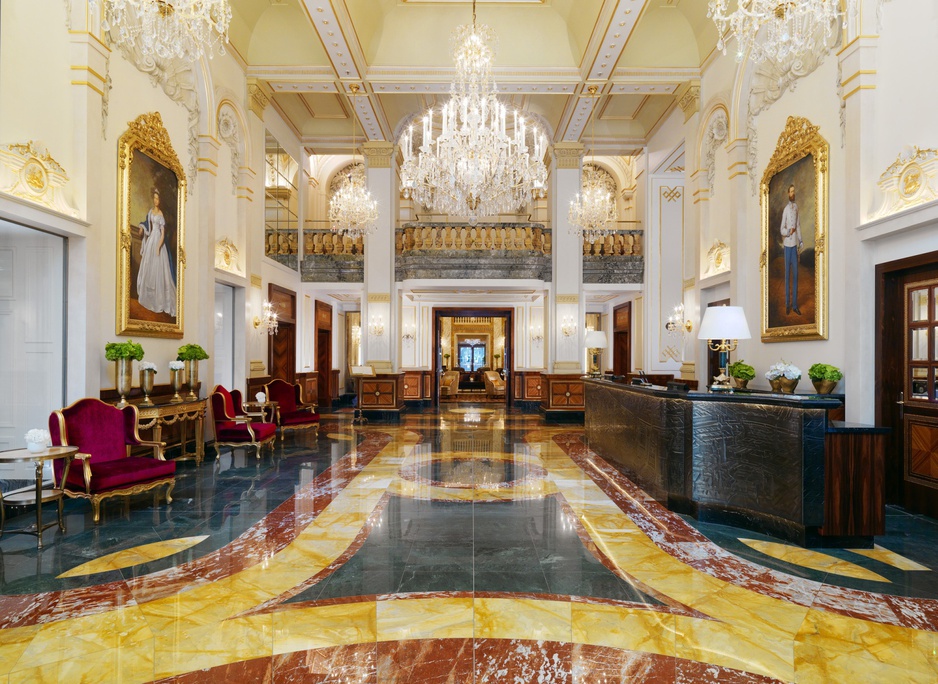 Hotel Imperial Vienna lobby