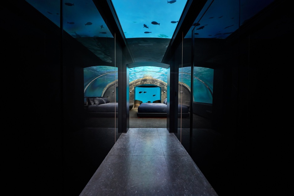 The Underwater Suite In The Maldives