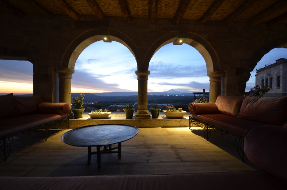 Museum Hotel Cappadocia terrace