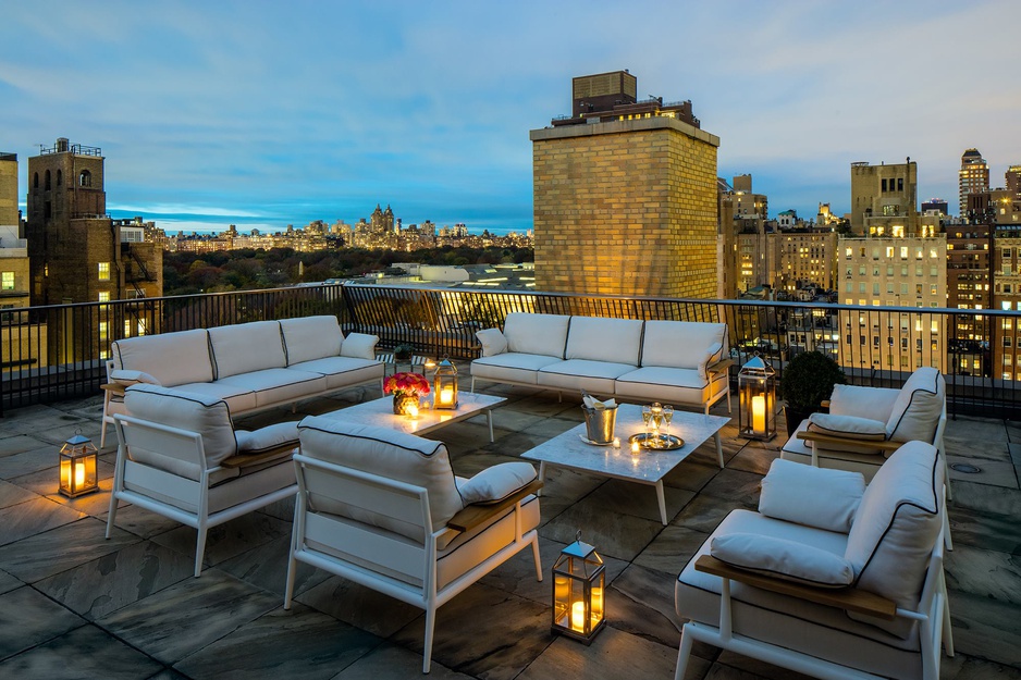 The Mark Hotel Terrace at Night