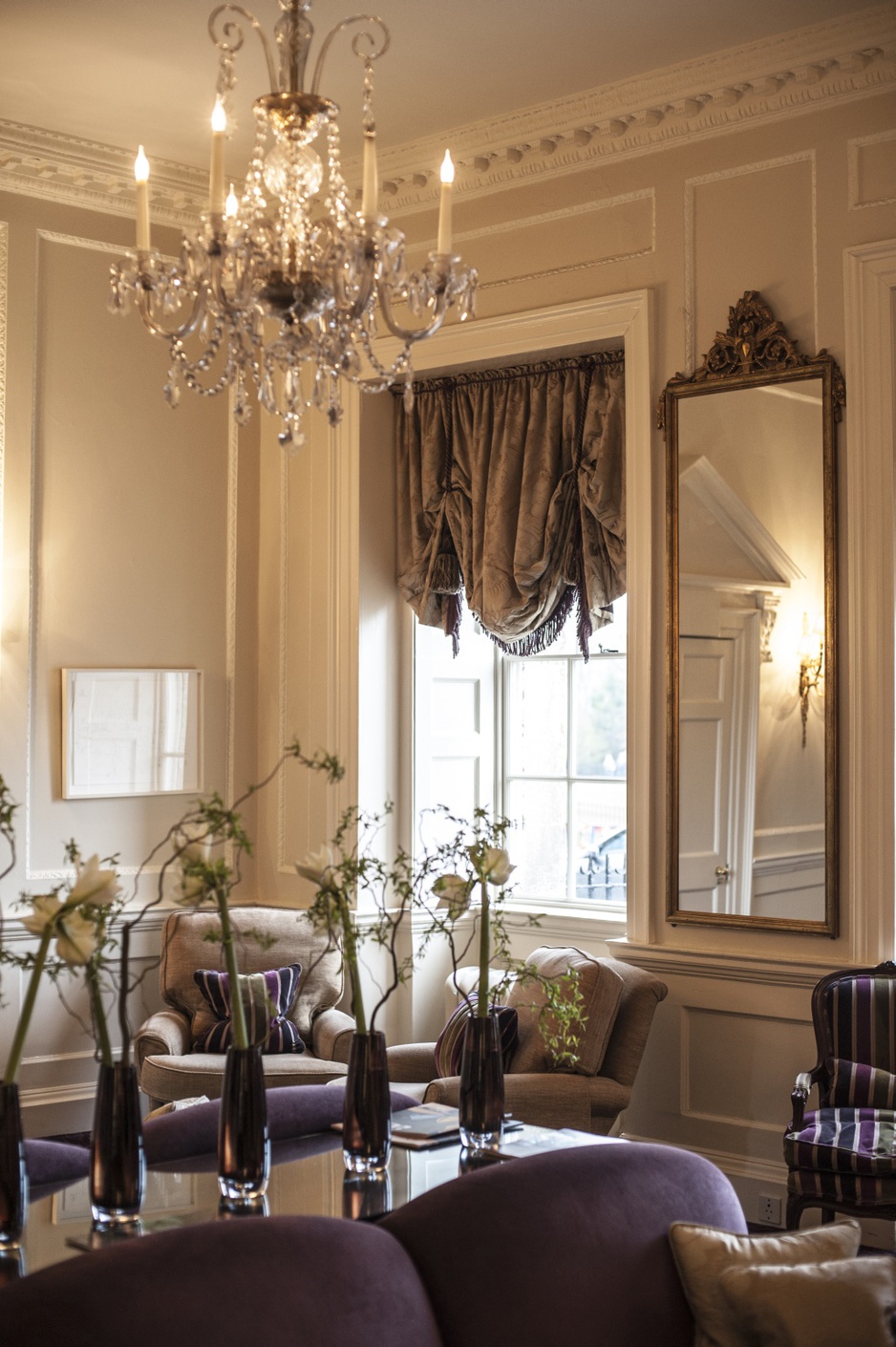 The Royal Crescent Hotel drawing room