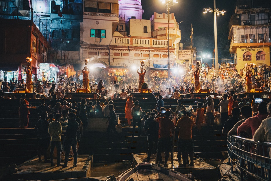 Ganga aarti of Varanasi