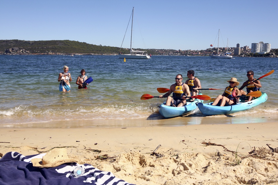 Sydney Harbour National Park beach