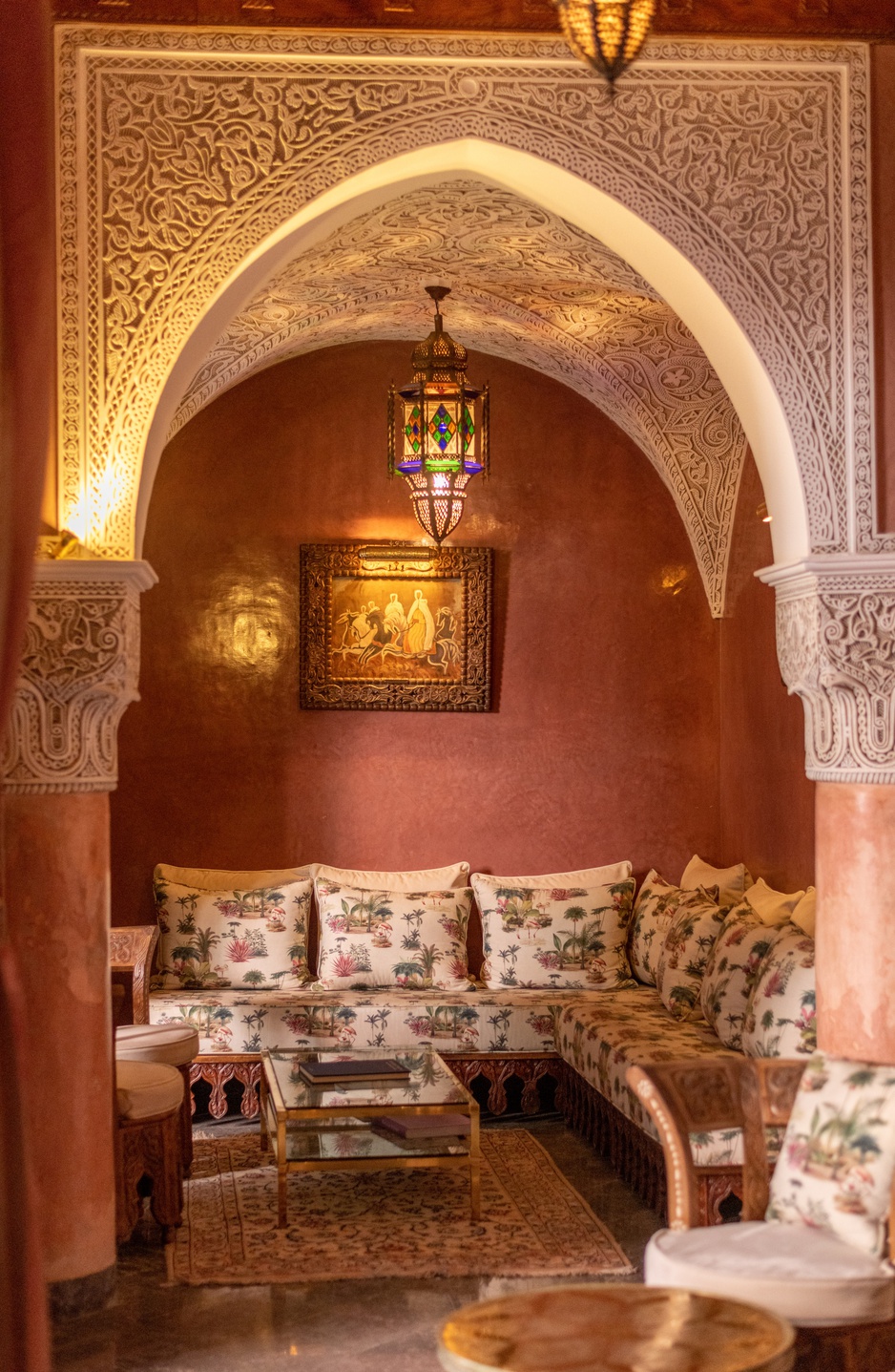 La Sultana Hotel Seating Corner