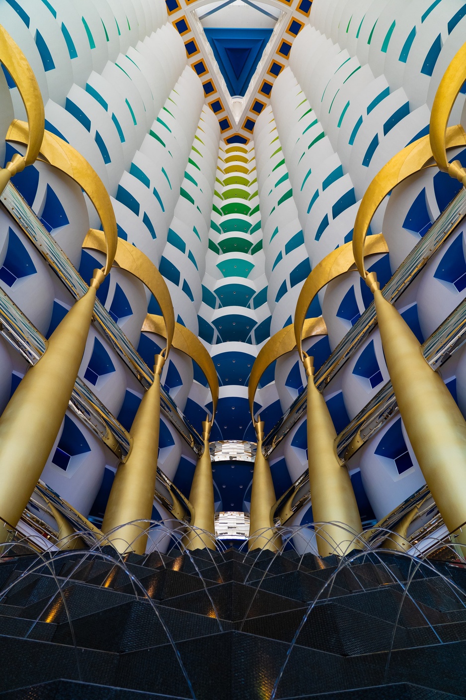 Burj Al Arab Golden Lobby