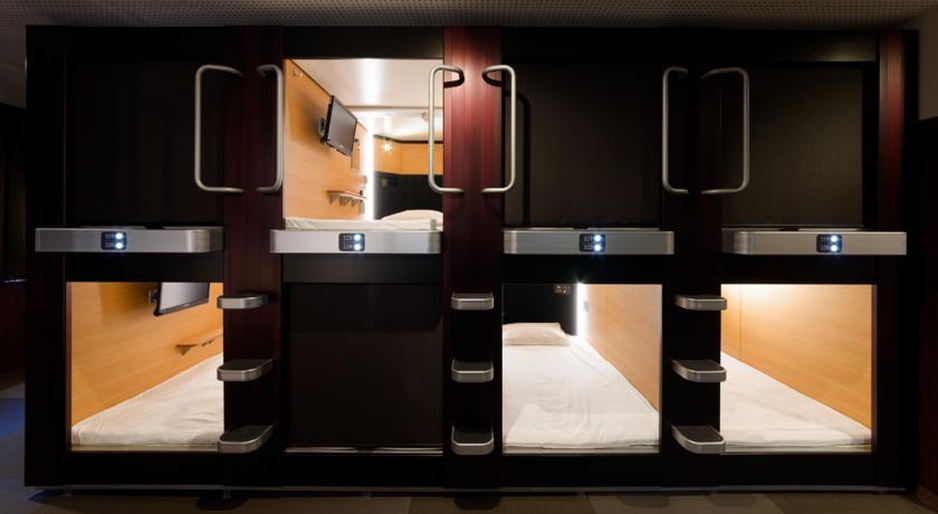 Capsule Hotel Rumor Plaza capsules