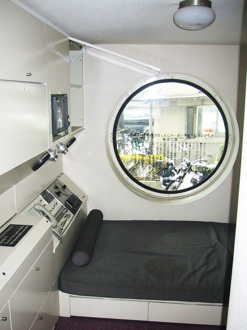 Nakagin Capsule Tower room