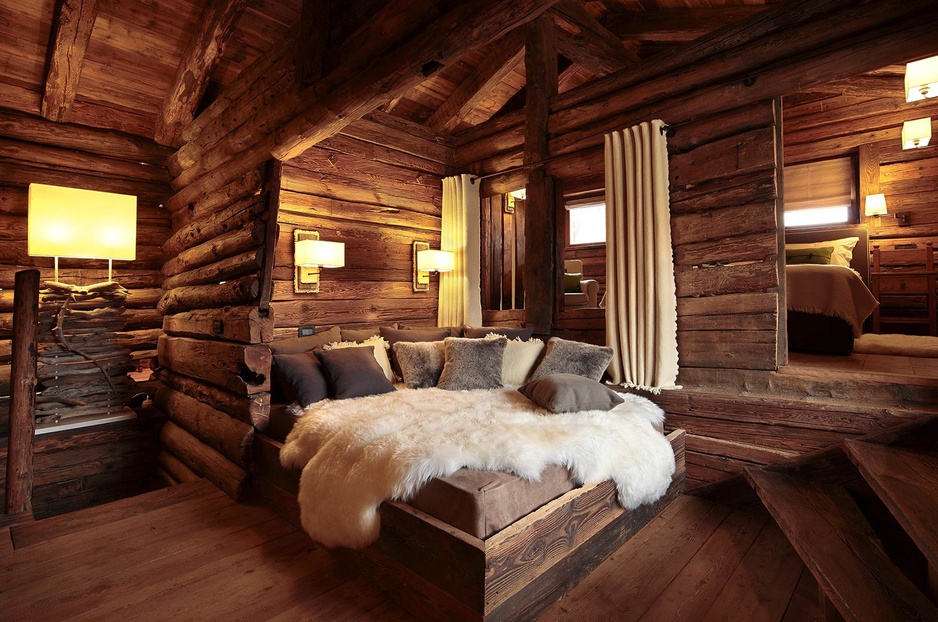 Hotellerie De Mascognaz Chalet Room