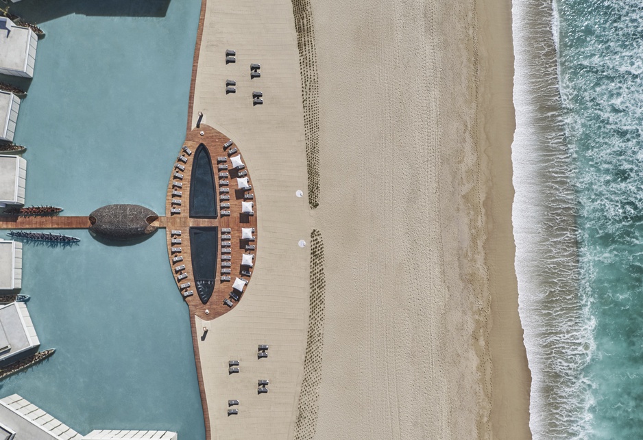 Viceroy Los Cabos Beach Aerial