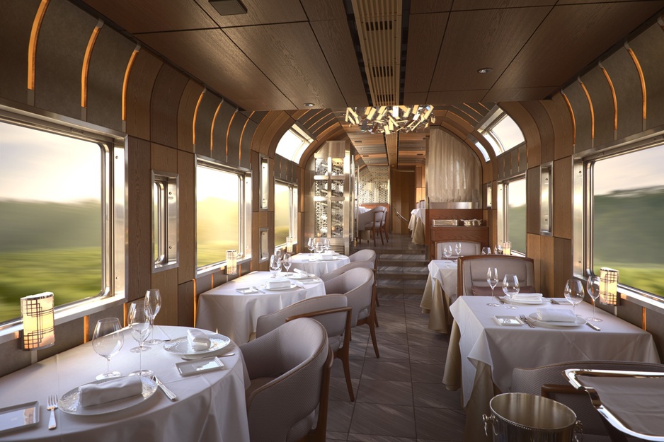 Shiki-Shima Train Dining Car