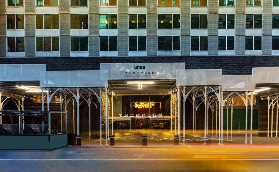 Thompson Central Park New York Building Entrance