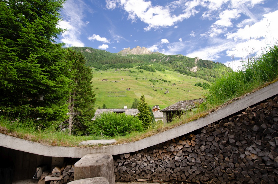 Villa Vals Terrace View