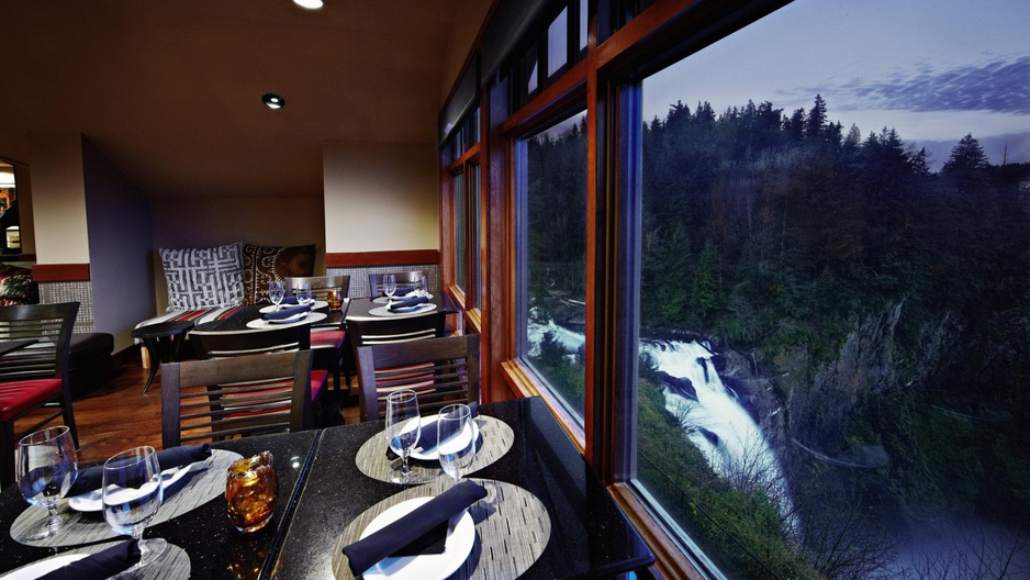 Salish Lodge Restaurant View