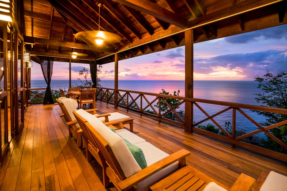 Secret Bay's Zabuco Villa Balcony