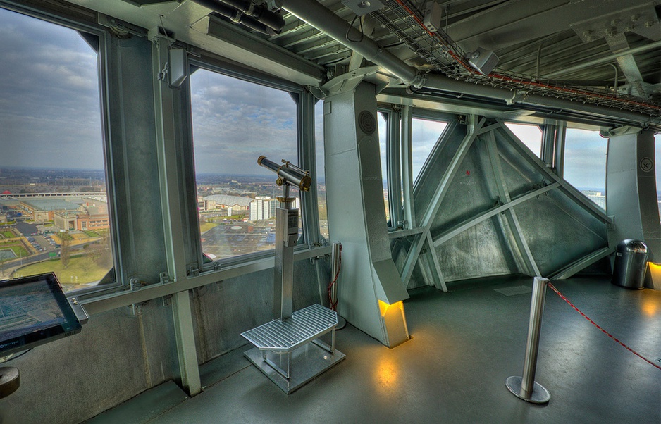 Atomium observation deck