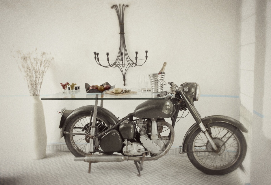 Motorcycle table