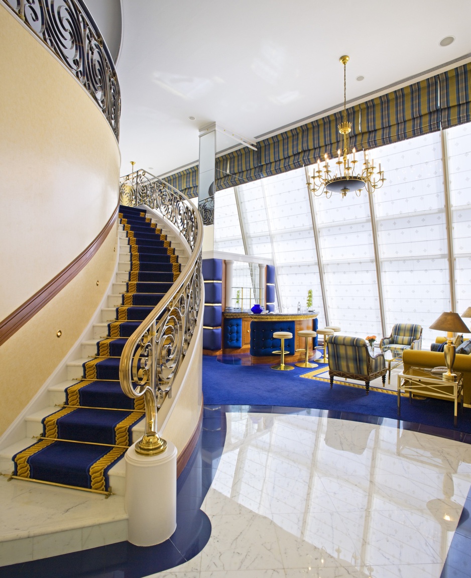 Club Suite stairs