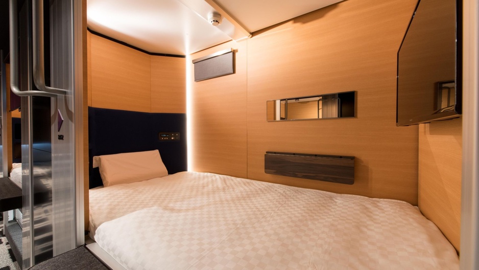 MyCUBE Hotel Capsule Interior