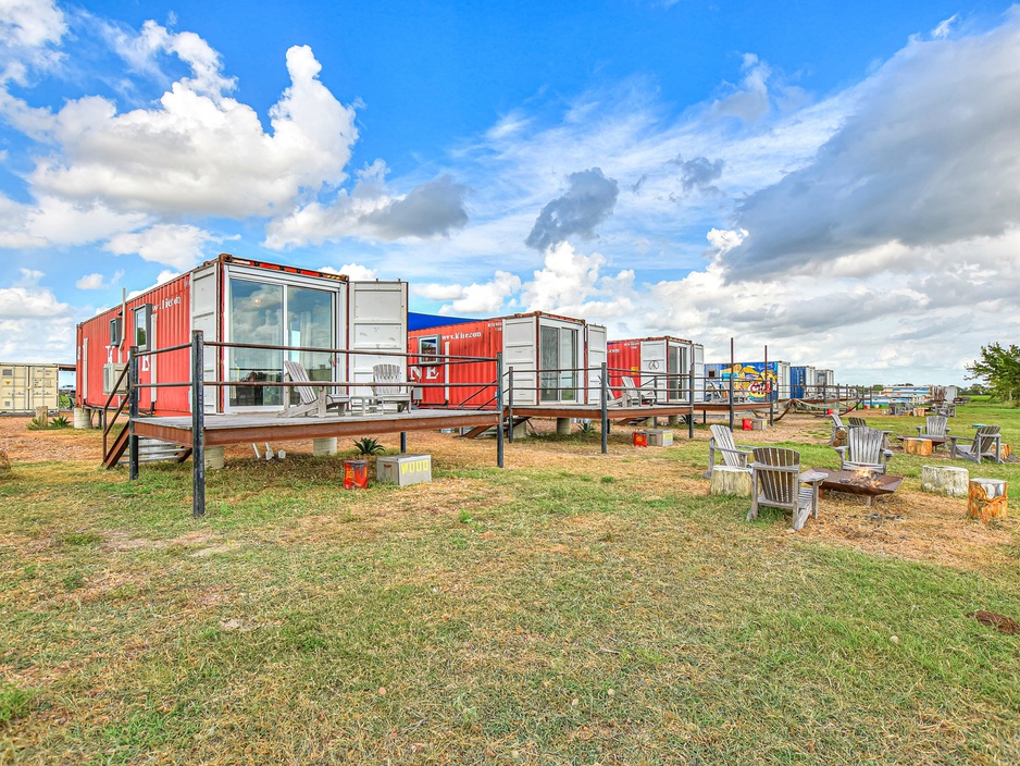 FlopHouze Shipping Containers Back View